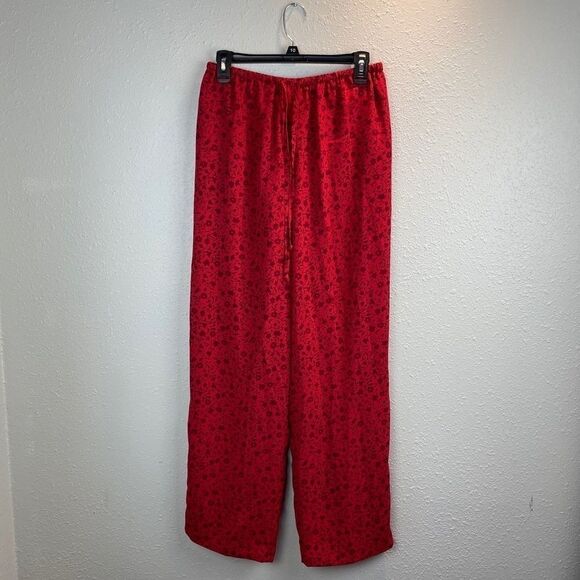 NWT Chaus Red Slack Pants Size 8 - Picture 1 of 6